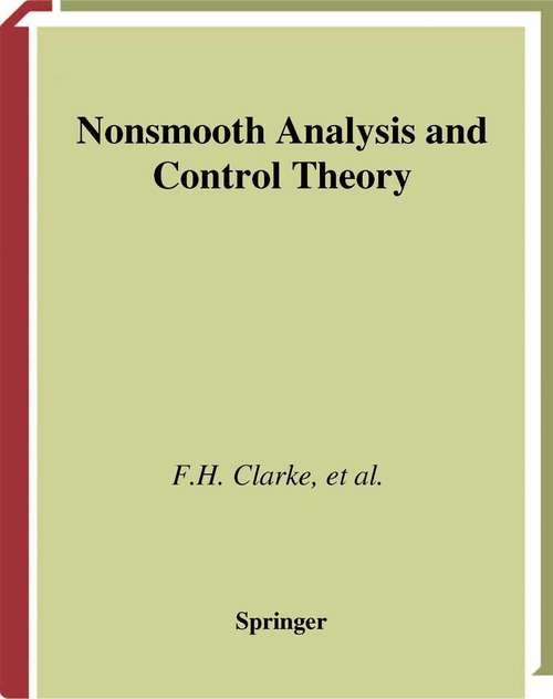 Book cover of Nonsmooth Analysis and Control Theory (1998) (Graduate Texts in Mathematics #178)