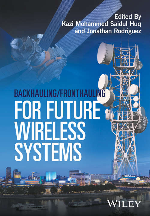 Book cover of Backhauling / Fronthauling for Future Wireless Systems