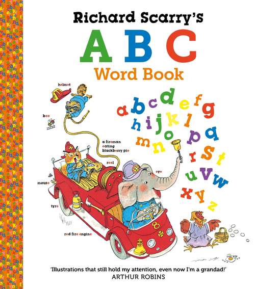 Book cover of Richard Scarry's ABC Word Book (Main)