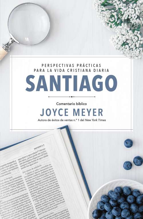 Book cover of Santiago: Comentario bíblico (Serie Vida profunda)