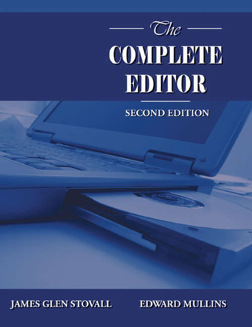 Book cover of The Complete Editor (2)