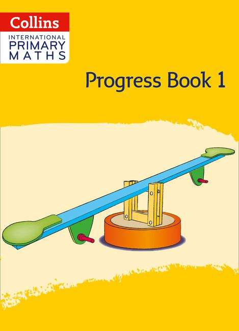 Book cover of International Primary Maths Progress Book: Stage 1 (PDF) (2) (Collins International Primary Maths)