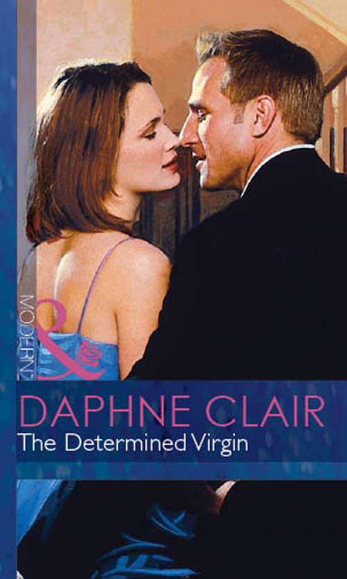 Book cover of The Determined Virgin (ePub First edition) (Modern-Day Knight #1)