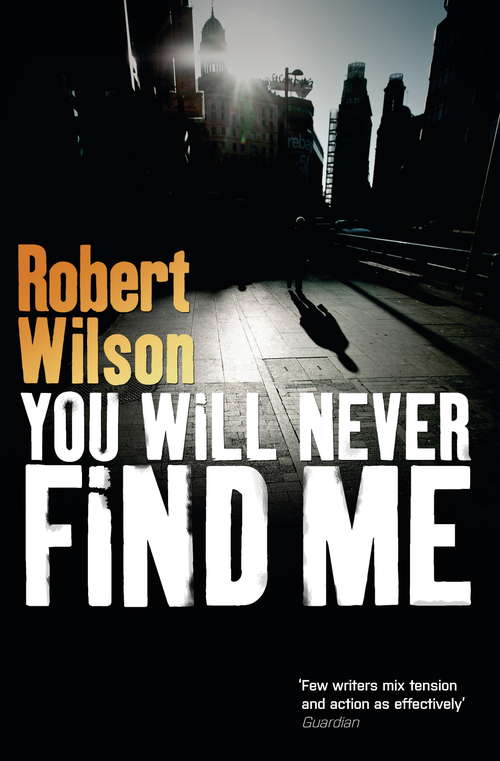 Book cover of You Will Never Find Me (Charlie Boxer #2)
