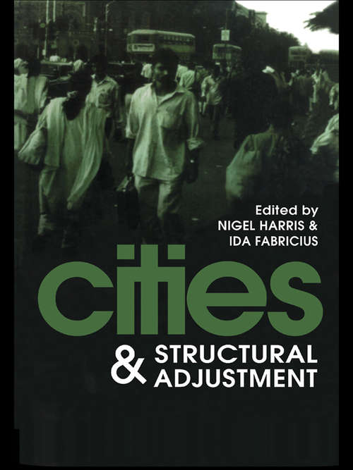 Book cover of Cities And Structural Adjustment