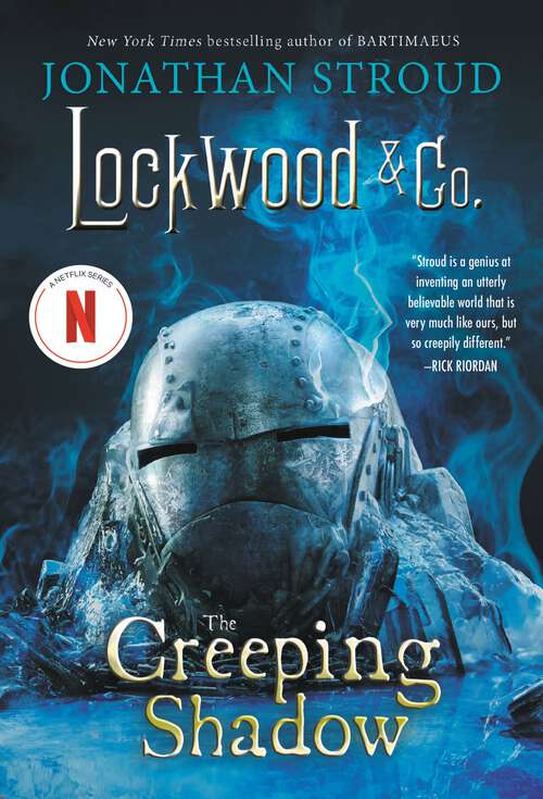 Book cover of The Creeping Shadow (Lockwood & Co. #4)