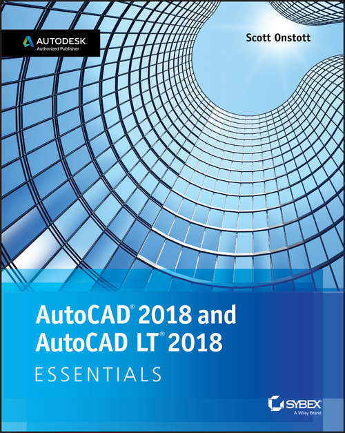 Book cover of AutoCAD 2018 and AutoCAD LT 2018 Essentials
