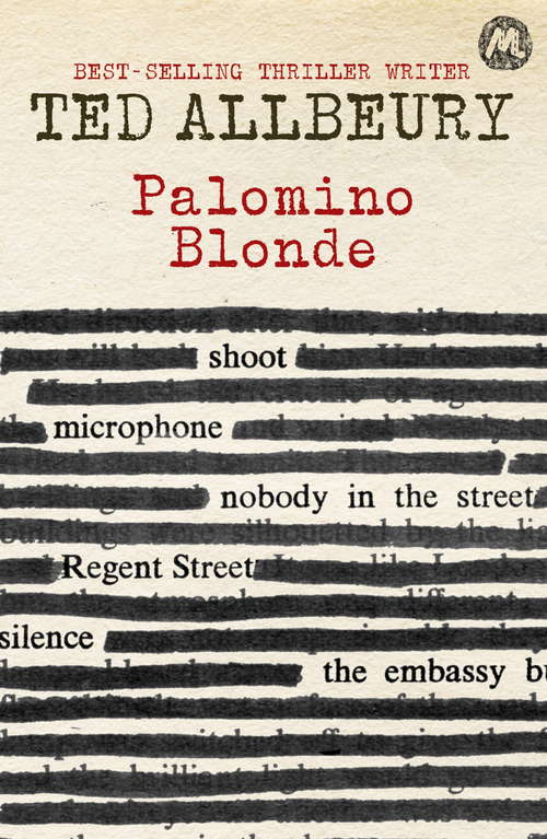 Book cover of Palomino Blonde: Tad Anders Book 2 (Tad Anders #2)