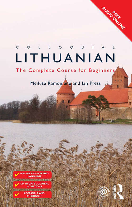 Book cover of Colloquial Lithuanian: The Complete Course for Beginners (2)