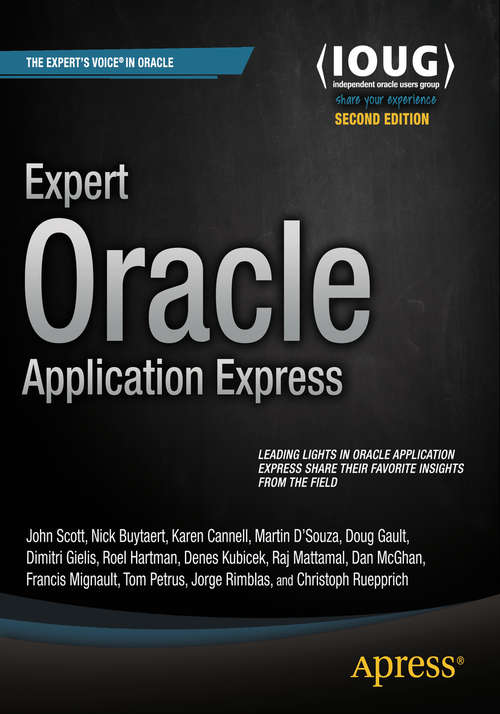 Book cover of Expert Oracle Application Express: Building Reusable Components (2nd ed.) (Apressus Ser.)