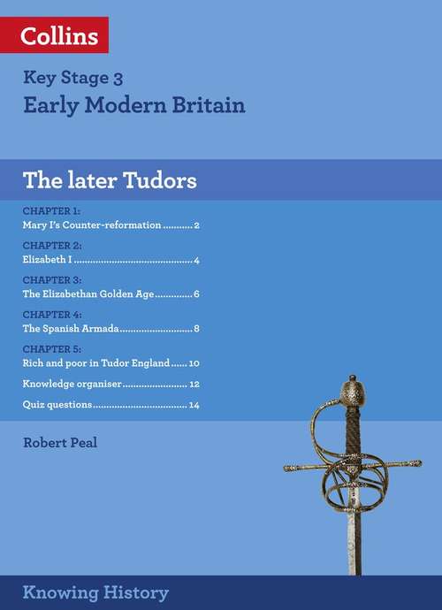 Book cover of Knowing History - KS3 HISTORY THE LATER TUDORS (PDF)
