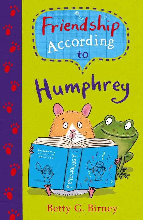 Book cover of Friendship According to Humphrey (Main) (Humphrey the Hamster #2)