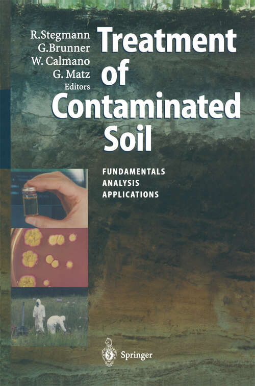 Book cover of Treatment of Contaminated Soil: Fundamentals, Analysis, Applications (2001)