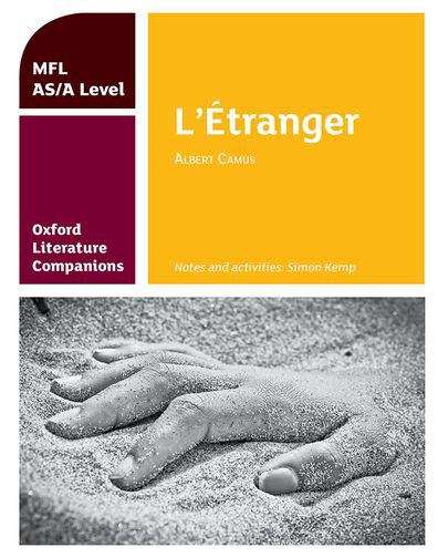 Book cover of Oxford Literature Companions: L'étranger