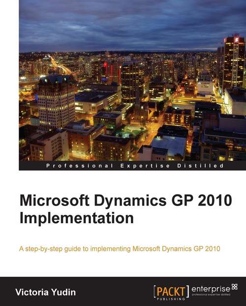 Book cover of Microsoft Dynamics GP 2010 Implementation