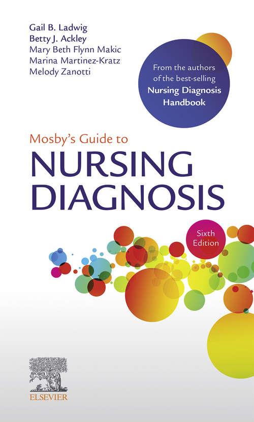 Book cover of Mosby's Guide to Nursing Diagnosis E-Book (6) (Early Diagnosis In Cancer Ser.)