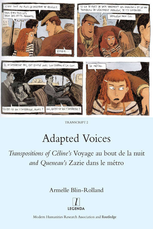 Book cover of Adapted Voices