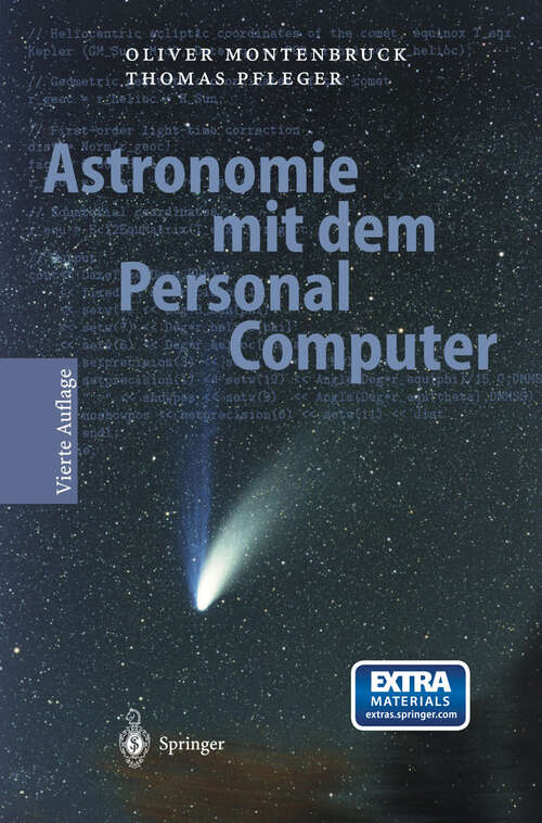 Book cover of Astronomie mit dem Personal Computer (4. Aufl. 2004)