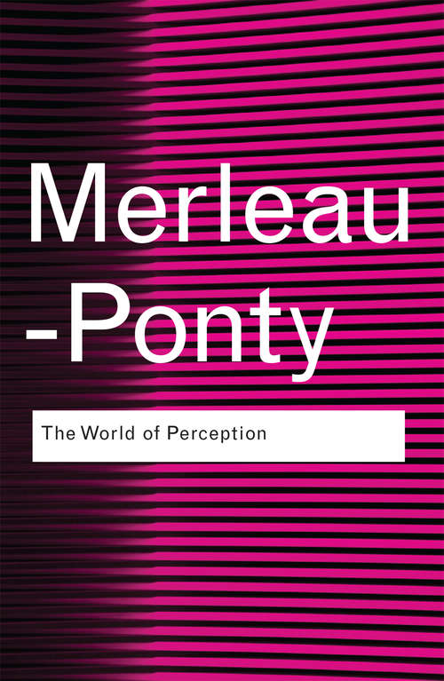 Book cover of The World of Perception
