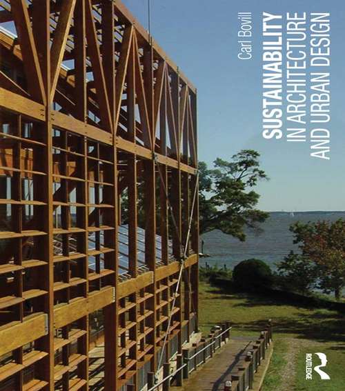 Book cover of Sustainability in Architecture and Urban Design