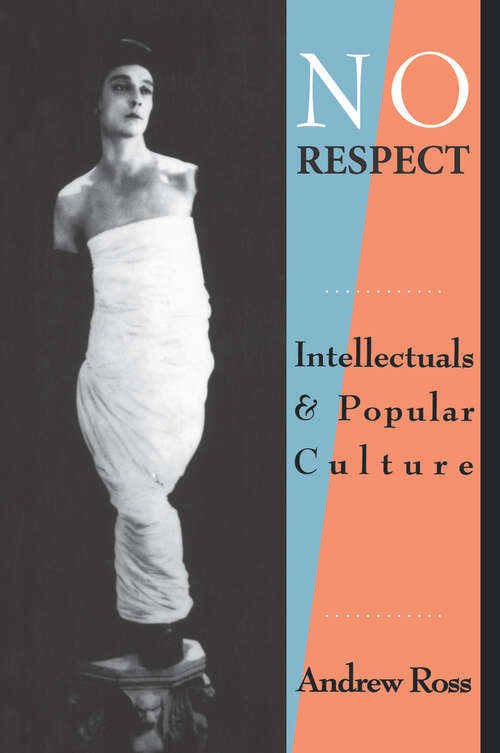 Book cover of No Respect: Intellectuals and Popular Culture