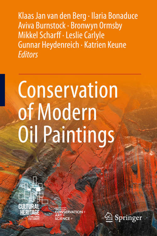Book cover of Conservation of Modern Oil Paintings (1st ed. 2019)