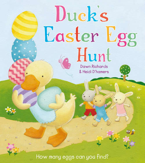 Book cover of Duck's Easter Egg Hunt