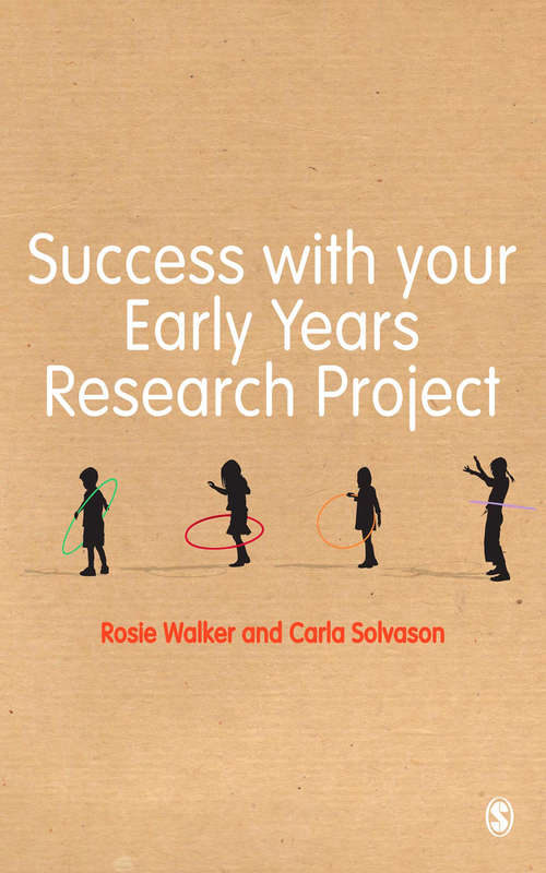 Book cover of Success with Your Early Years Research Project (PDF)