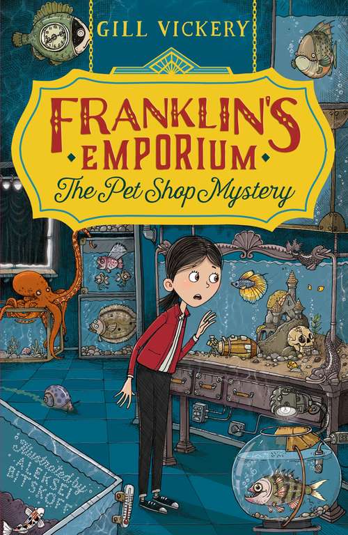 Book cover of Franklin's Emporium: The Pet Shop Mystery (Black Cats)