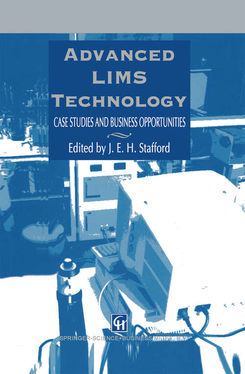 Book cover of Advanced LIMS Technology: Case Studies and Business Opportunities (1995)