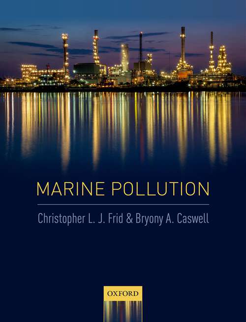 Book cover of Marine Pollution