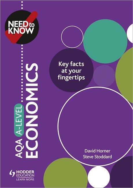 Book cover of Need to Know: AQA A-level Economics (PDF)
