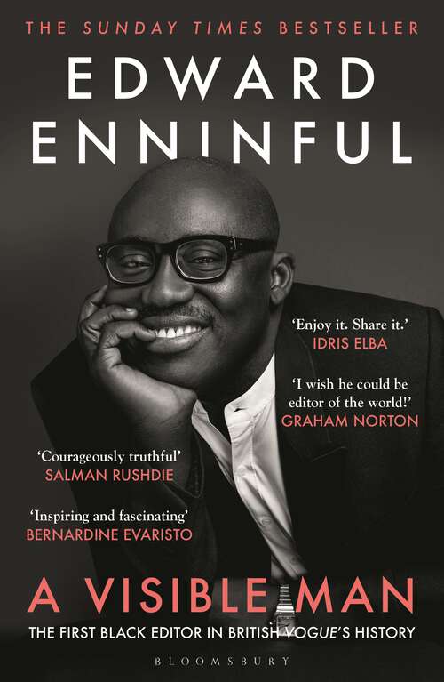 Book cover of A Visible Man: The inspiring memoir from the first Black editor-in-chief of British Vogue
