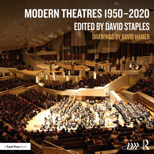 Book cover of Modern Theatres 1950–2020