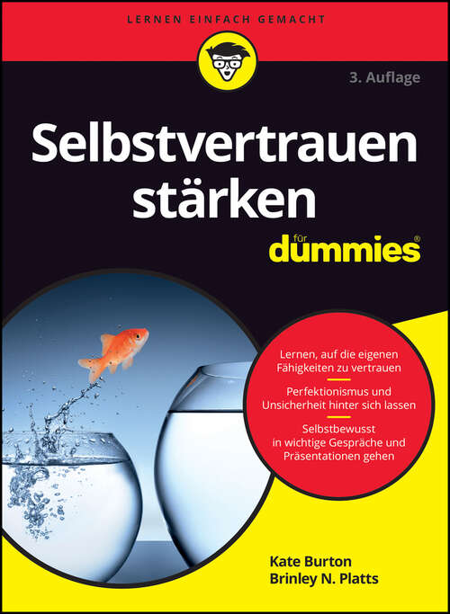 Book cover of Selbstvertrauen stärken für Dummies (3. Auflage) (Für Dummies)
