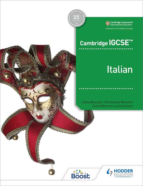 Book cover of Cambridge IGCSE™ Italian Student Book