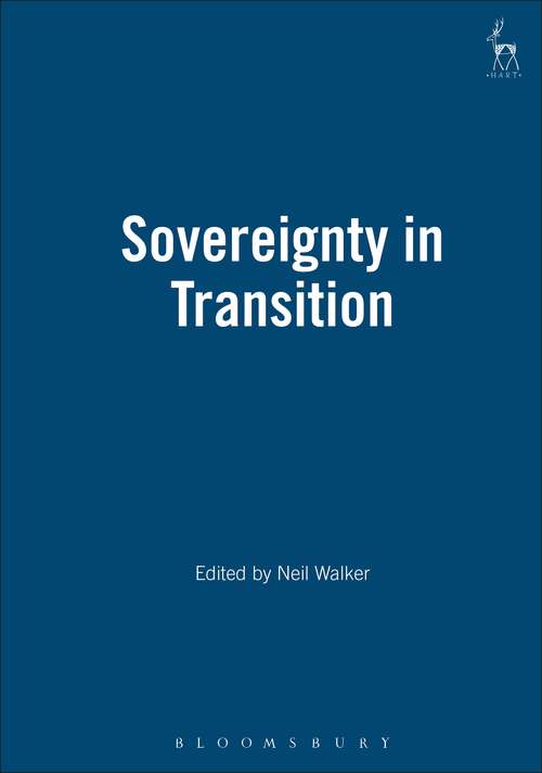 Book cover of Sovereignty in Transition