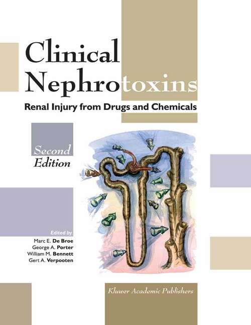 Book cover of Clinical Nephrotoxins: Renal Injury from Drugs and Chemicals (2nd ed. 2003)