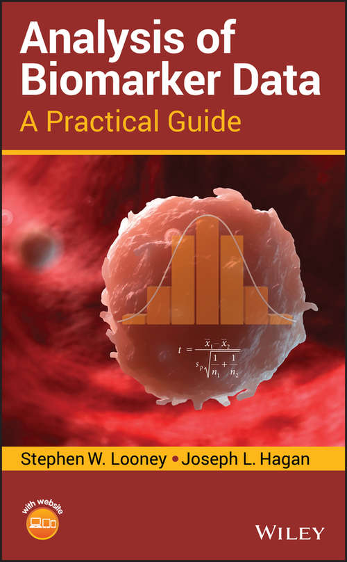 Book cover of Analysis of Biomarker Data: A Practical Guide