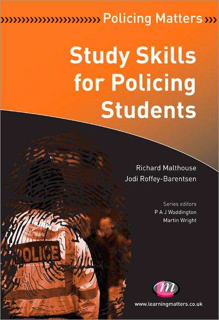 Book cover of Study Skills for Policing Students