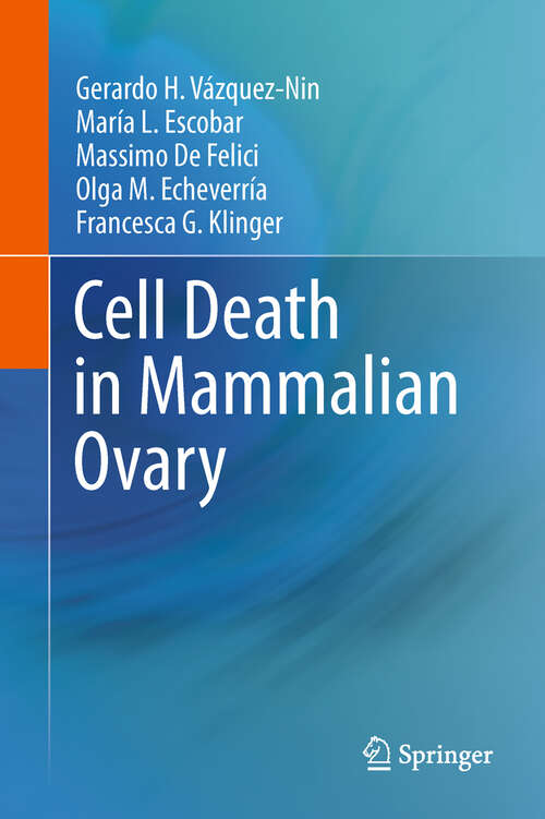 Book cover of Cell Death in Mammalian Ovary (2011)