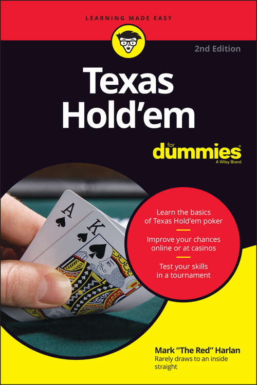 Book cover of Texas Hold'em For Dummies (2)
