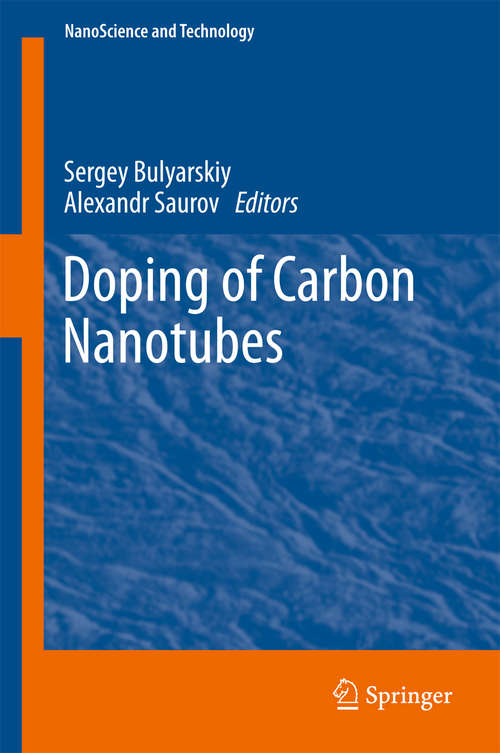 Book cover of Doping of Carbon Nanotubes (NanoScience and Technology)
