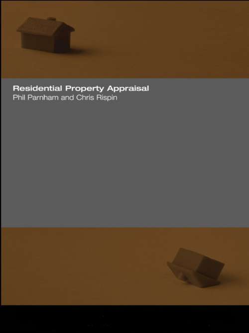 Book cover of Residential Property Appraisal