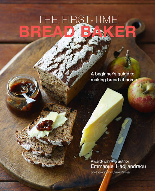 Book cover of The First-time Bread Baker