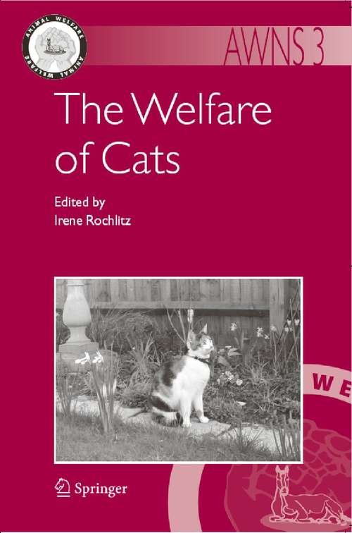 Book cover of The Welfare of Cats (2005) (Animal Welfare #3)
