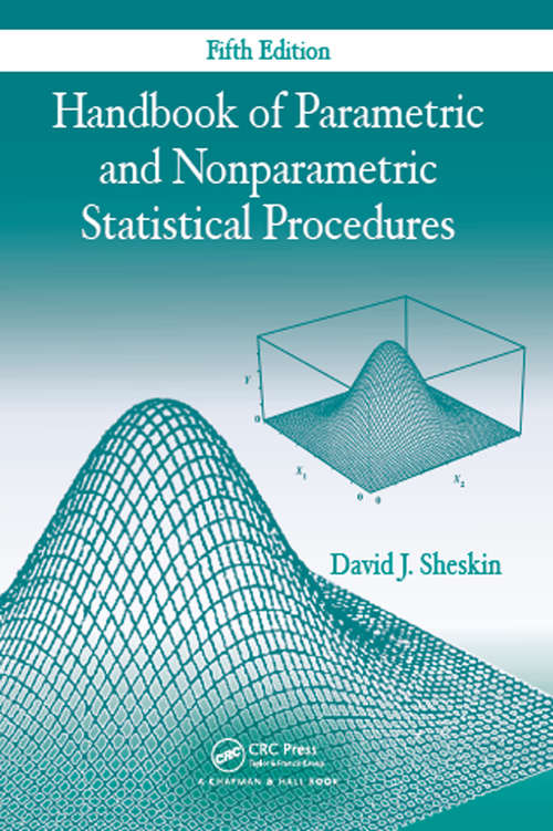 Book cover of Handbook of Parametric and Nonparametric Statistical Procedures, Fifth Edition (5)