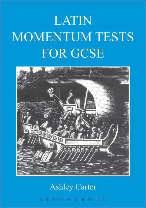 Book cover of Latin Momentum Tests for GCSE