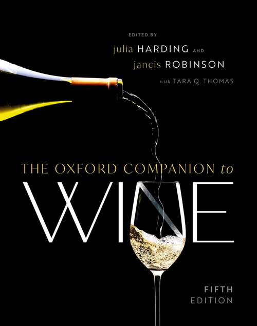 Book cover of The Oxford Companion to Wine (5) (Oxford Companions)