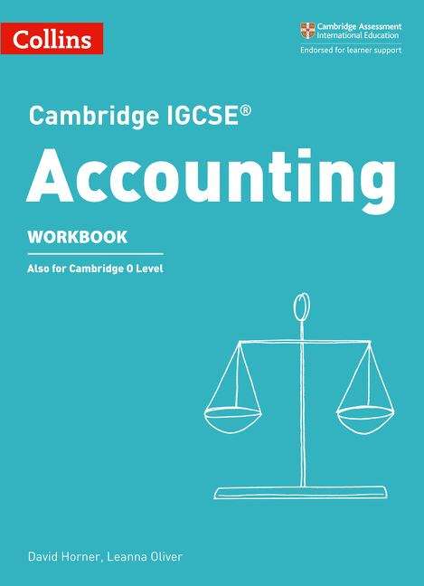 Book cover of Collins Cambridge IGCSE™ Accounting Workbook (PDF)